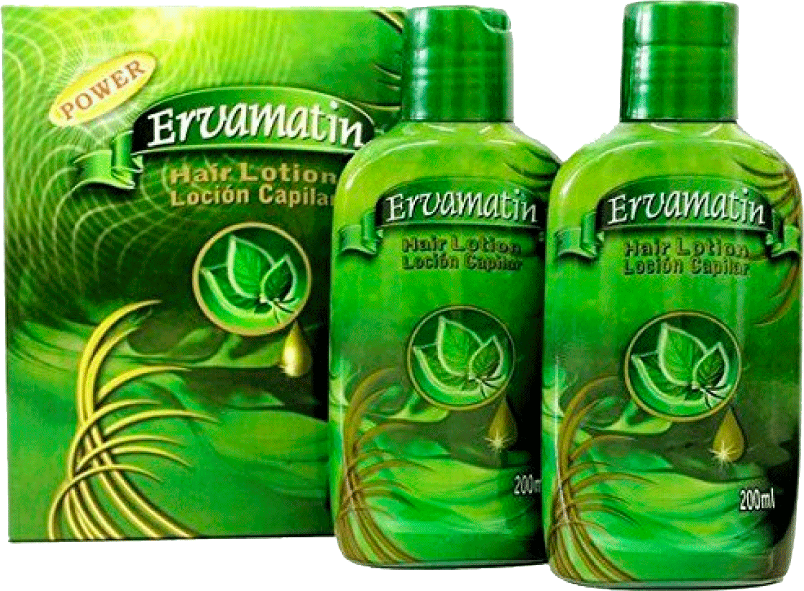 Ervamatin Hair Lotion | Natural Hair Loss Treatment