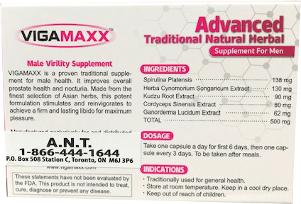 Vigamaxx 20 capsules